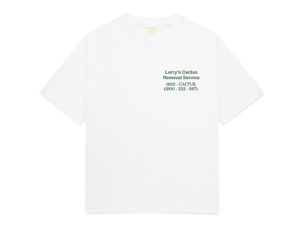Larry's Cactus Removal T-Shirt - White
