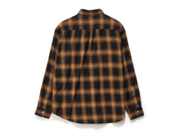 Plaid Classic Long Sleeve Shirt - Mustard