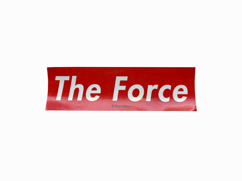 The Force Sticker - Red