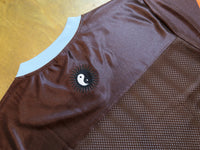 Snap Jersey T-Shirt - Brown