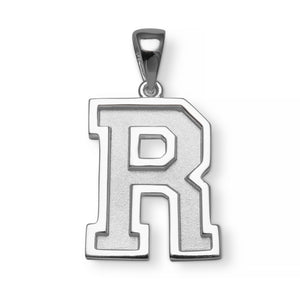 Varsity Initial Sterling Silver - R