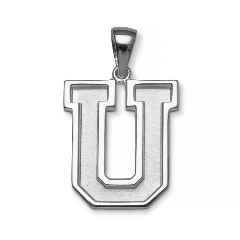 Varsity Initial Sterling Silver - U