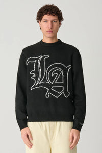 LA Knit Sweater - Black