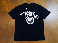 Shawn Dot T-Shirt - Washed Black