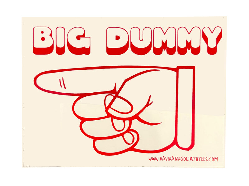 Vintage Big Dummy Sticker