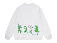 Froggy Shiraz Crewneck Jumper - Ash Grey