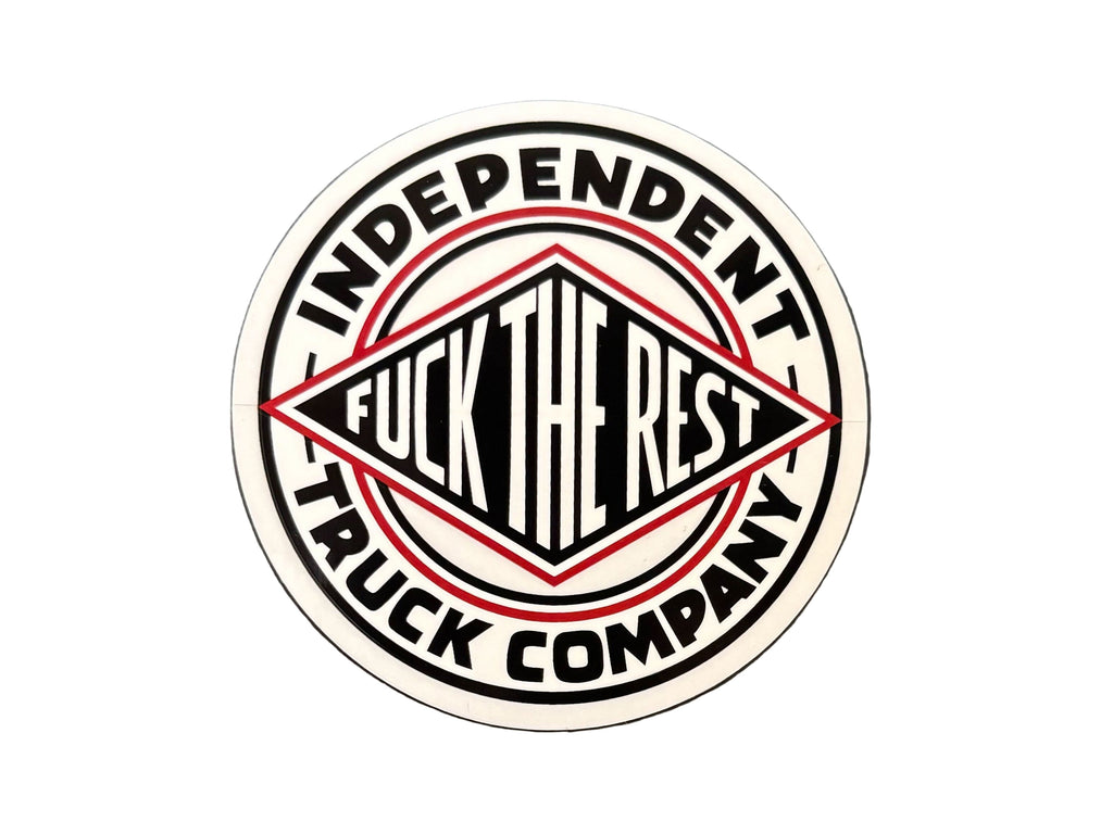 FTR Summit Sticker - White