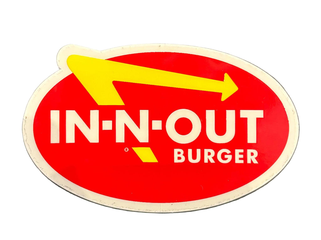 Vintage In N Out Burger Sticker