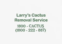 Larry's Cactus Removal T-Shirt - White