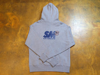 Clippy Heavy Hood - Grey / Navy