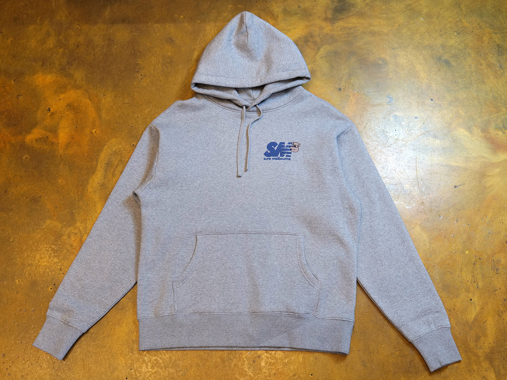 Clippy Heavy Hood - Grey / Navy