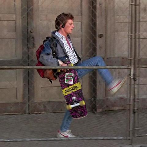 Marty McFly Valterra Keychain Delorean