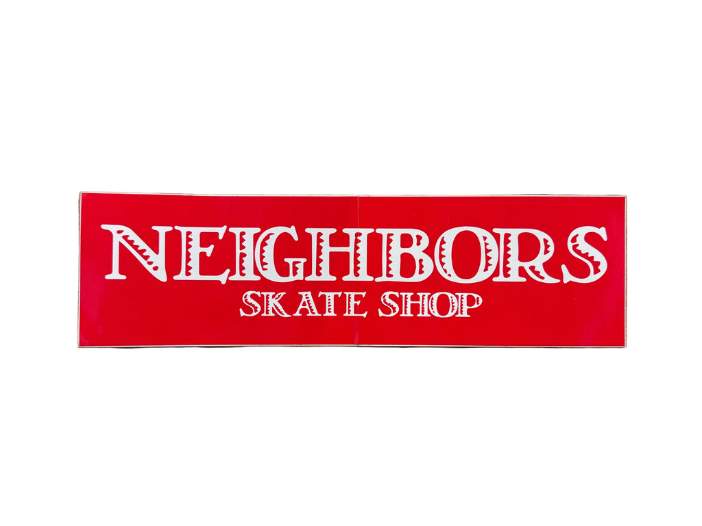 Logo Sticker Sticker - Red