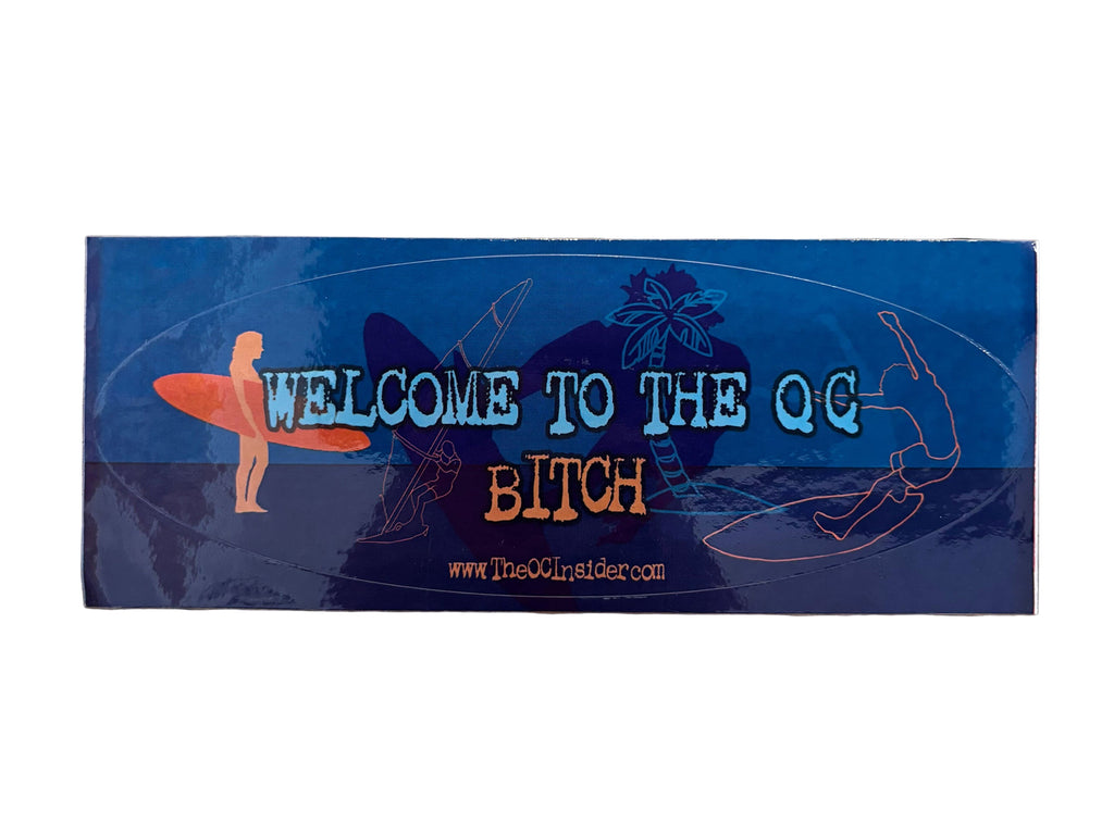 Vintage Welcome To The O.C. Sticker
