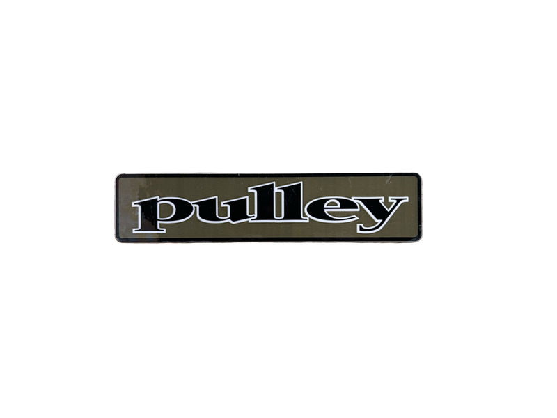 Vintage Pulley Sticker