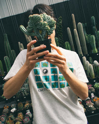 Cactus Study T-Shirt - Ash