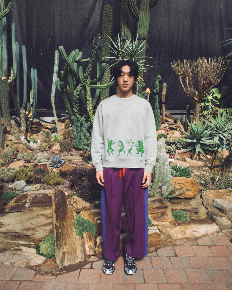 Froggy Shiraz Crewneck Jumper - Ash Grey