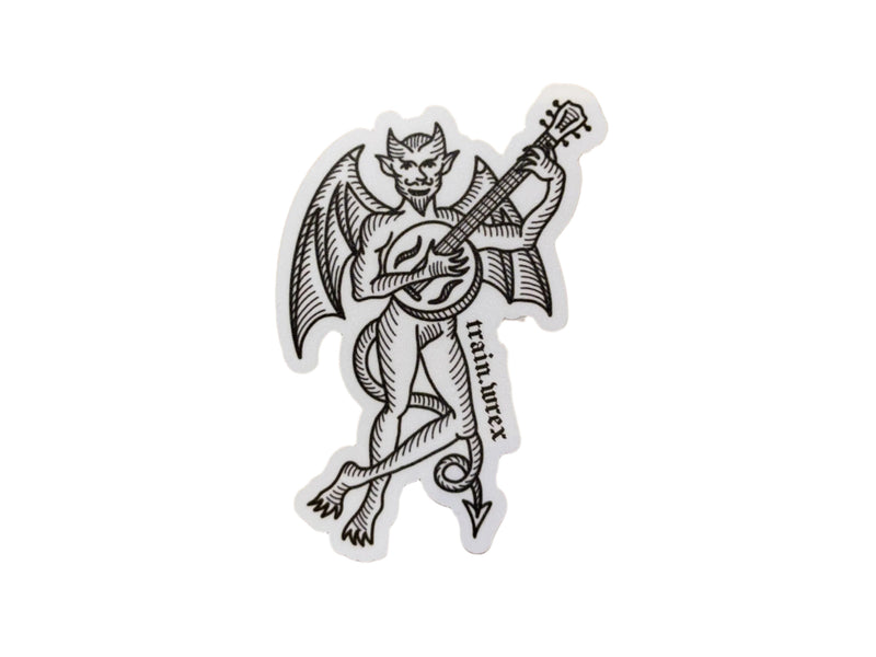 Banjo Devil Sticker