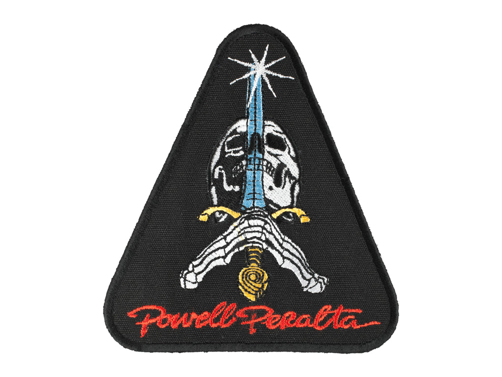 Skull & Sword Patch - Black 3.5"