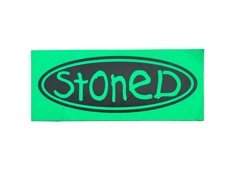 Vintage Stoned Sticker