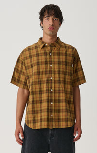 South Plaid Classic Short Sleeve Shirt - Spiced