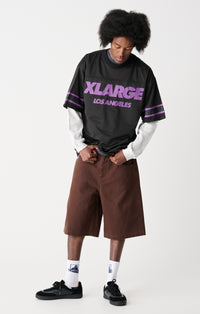 Peace Game Short Sleeve Mesh Jersey - Black