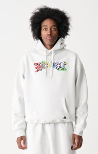 Garden Hooded Fleece - Snow Marle