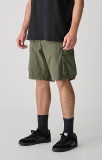 Classic Cut Cargo Short - Dark Army