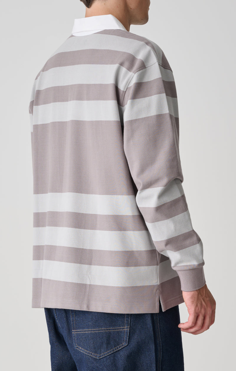 PK Stripe Rugby - Zinc