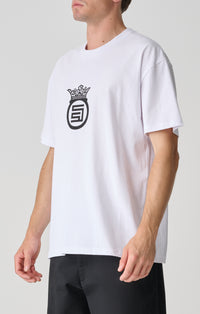 Crown Dot T-Shirt - White