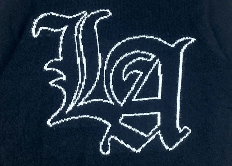 LA Knit Sweater - Black