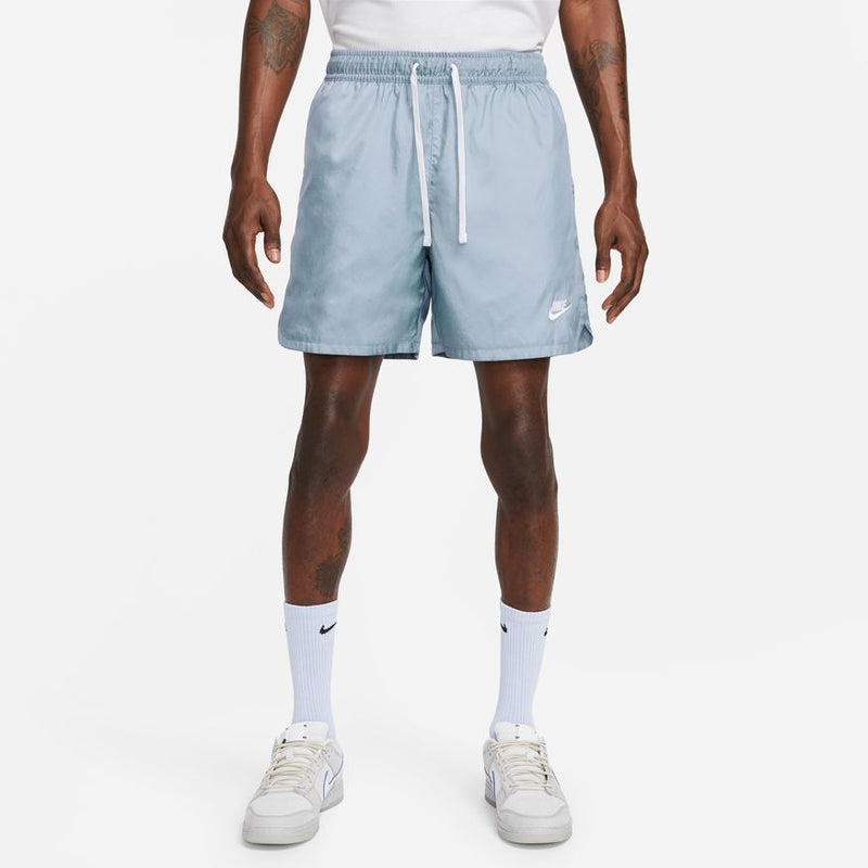 Nike Sportswear Essentials Woven Lined Flow Shorts - Grey / White