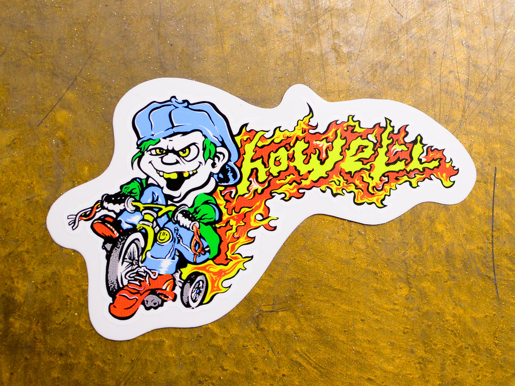 New Deal Skateboards Andy Howell Sticker