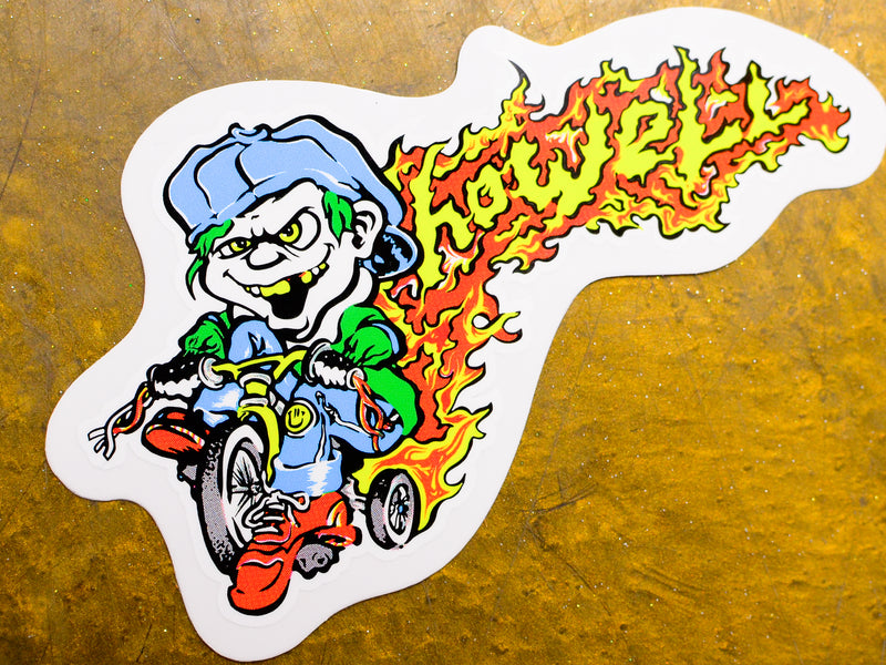 New Deal Skateboards Andy Howell Sticker