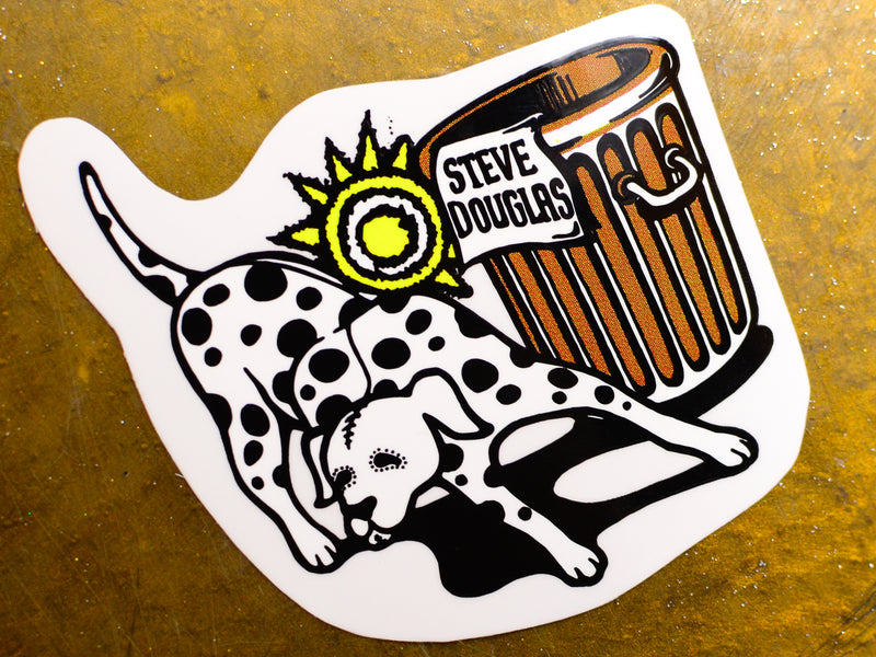 New Deal Skateboards Steve Douglas Sticker