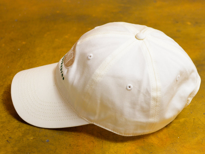 SM Oval Embroidered Cap - Natural / Cream