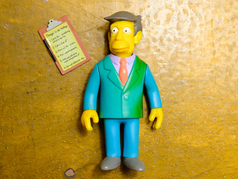 Principal Skinner - Playmates Simpsons World Of Springfield Vintage Figure