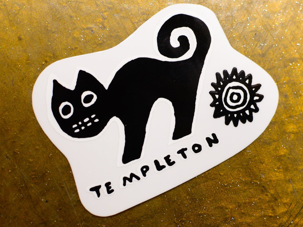 New Deal Skateboards Ed Templeton Sticker