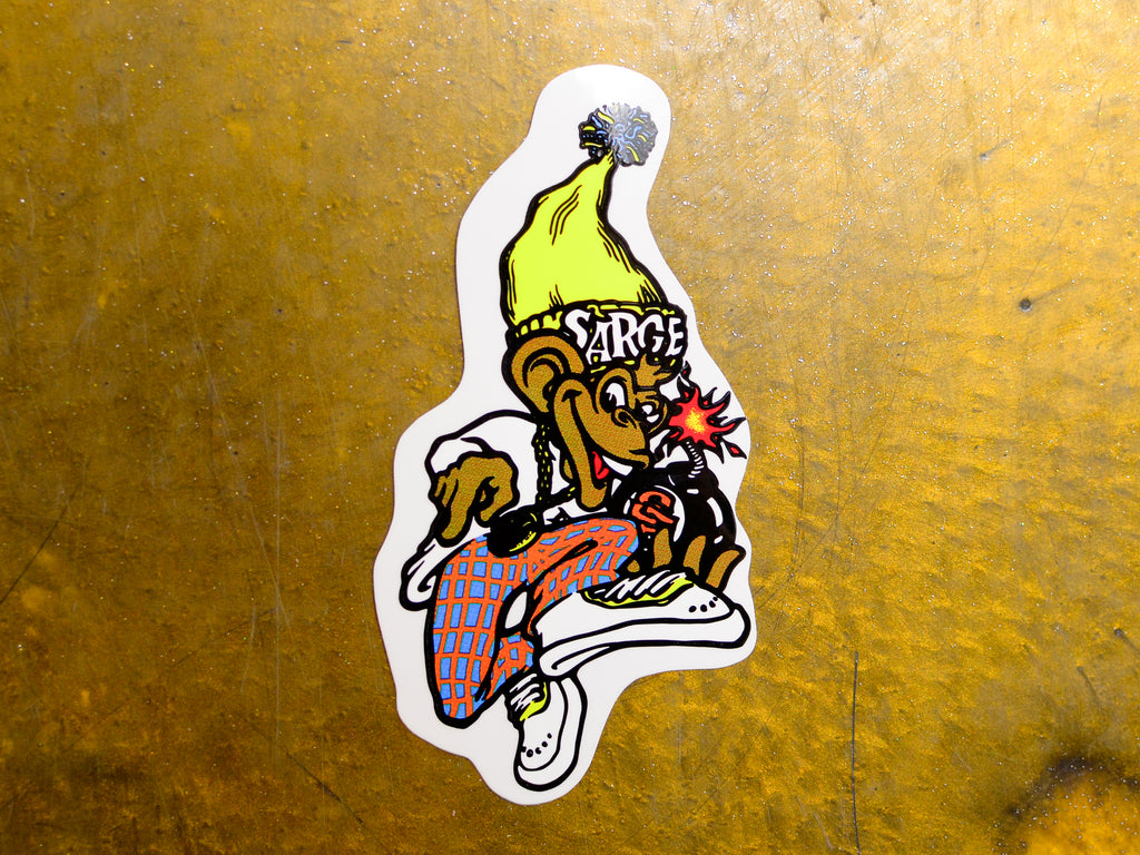 New Deal Skateboards Danny Sargent Sticker