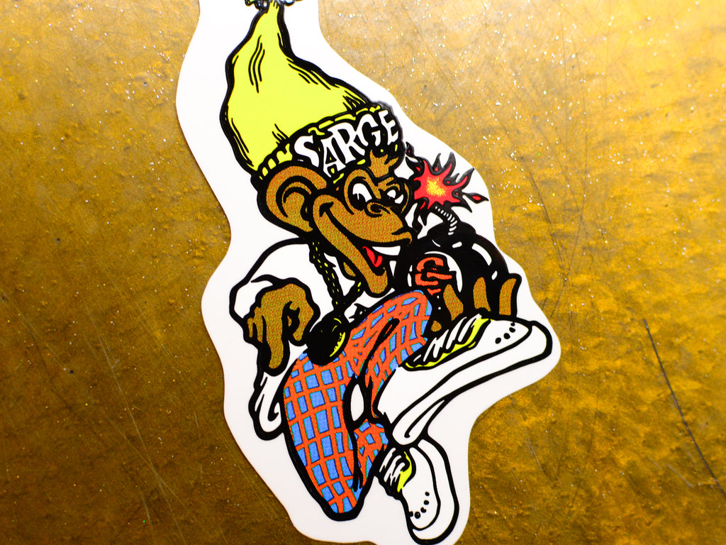 New Deal Skateboards Danny Sargent Sticker