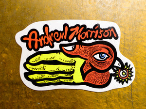 New Deal Skateboards Andrew Morrison Sticker