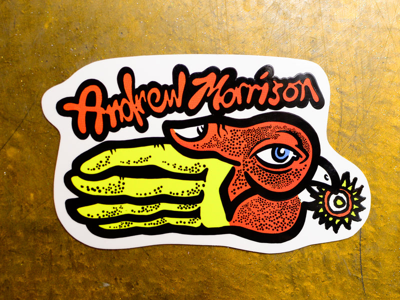 New Deal Skateboards Andrew Morrison Sticker