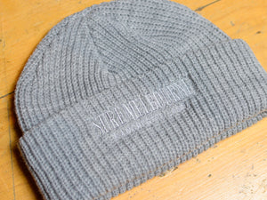 Manchester Lane Cable Beanie - Grey Marle