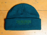Manchester Lane Cable Beanie - Jade / Green