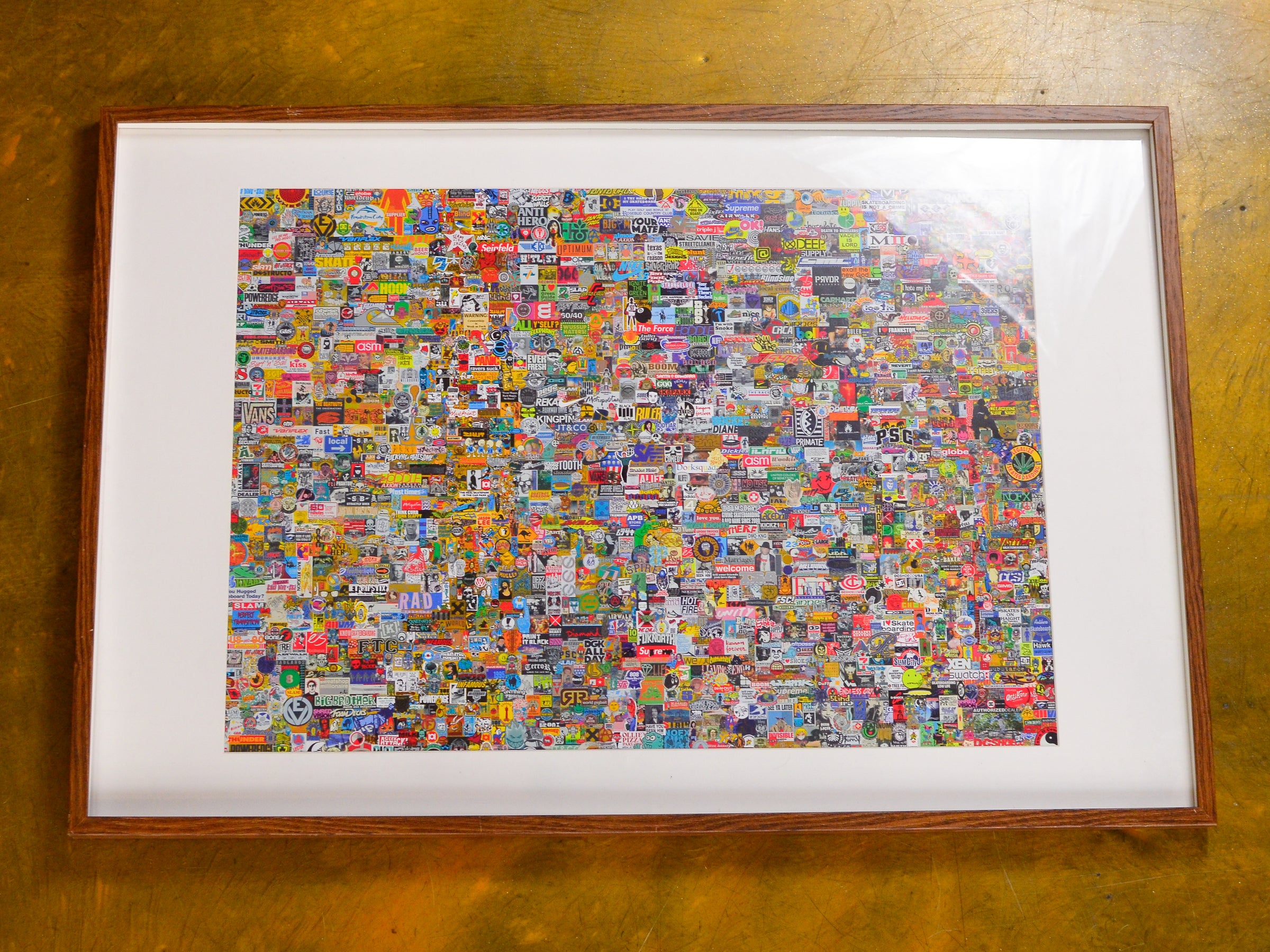 Sure Sticker Toss Wall Print Poster – THE SURE STORE