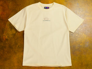 SM Oval Heavyweight Embroidered T-Shirt - Butter
