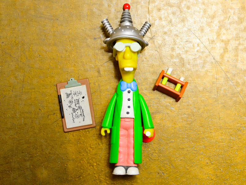 Professor Frink - Playmates Simpsons World Of Springfield Vintage Figure
