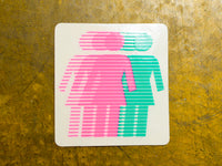 Girl Olympic Sticker