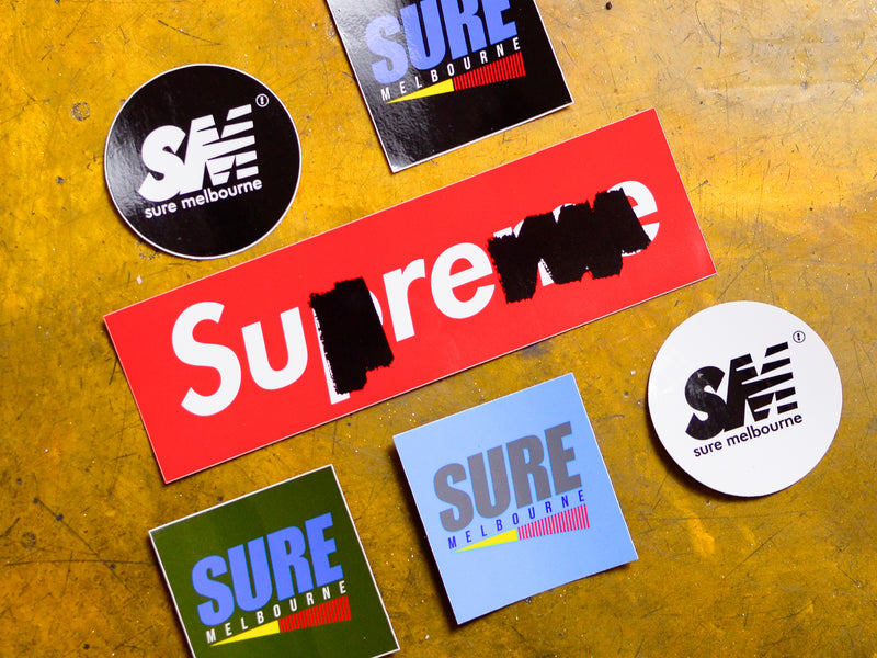 Sure Sticker Pack - Assorted – THE SURE STORE