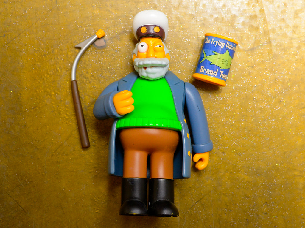 Captain McCallister - Playmates Simpsons World Of Springfield Vintage Figure
